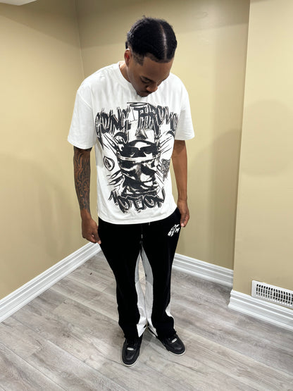 GTM “SHADOW” TEE WHITE